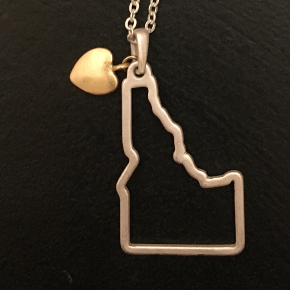 Silver Idaho Necklace